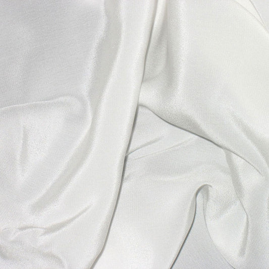 Silk Crepe De Chine - Natural / Off White - PFD - 12 Momme