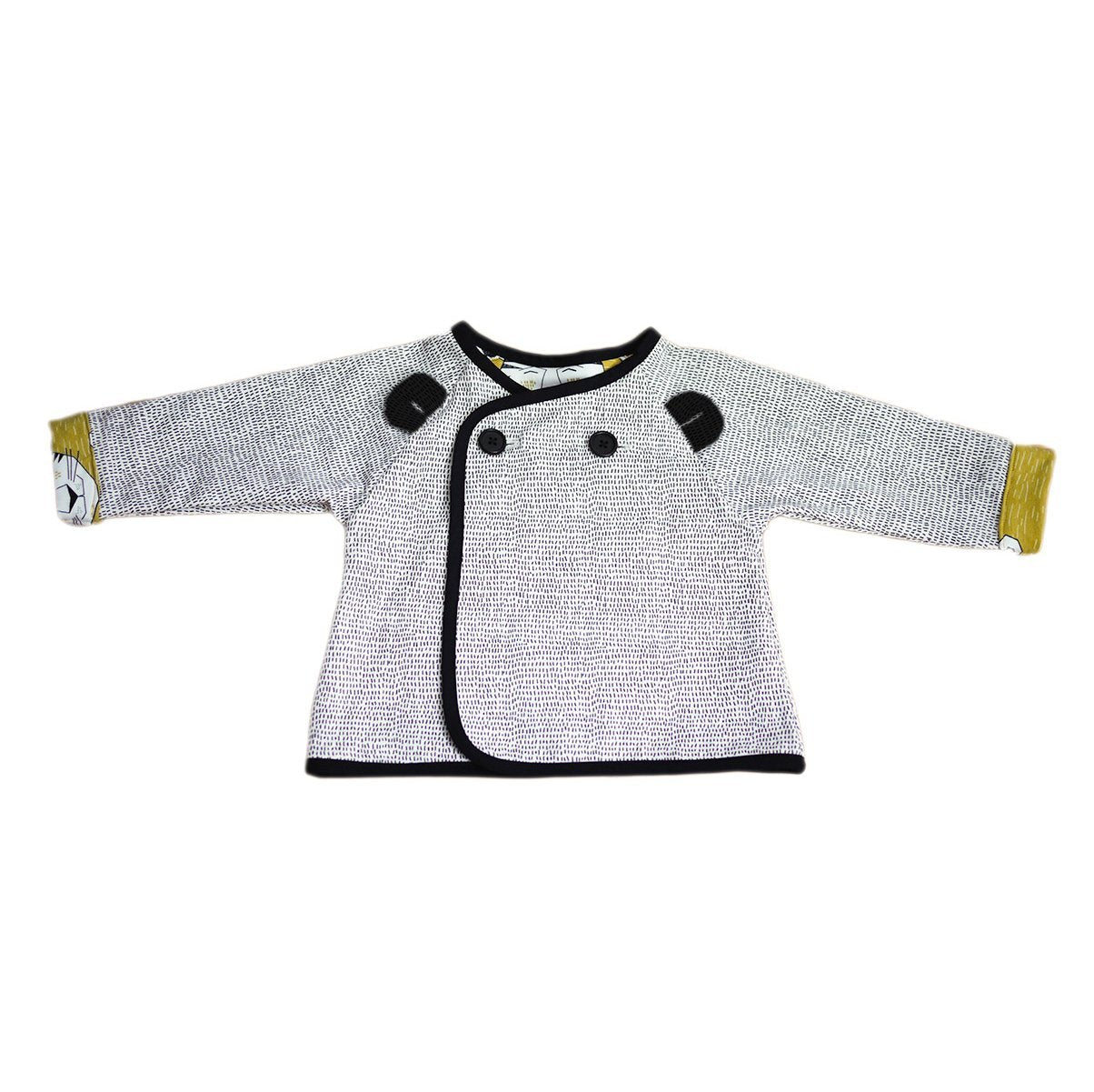 Ikatee - GRAND'OURSE Cardigan - Baby 6M/4Y - Paper sewing pattern