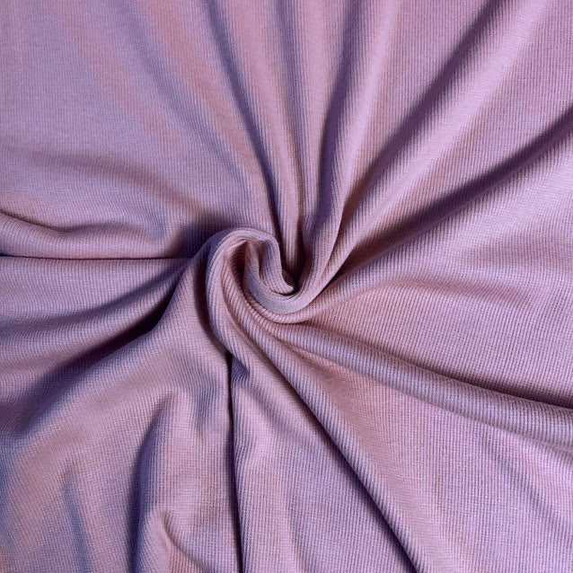 Bamboo Cotton Rib 2x2 Wisteria