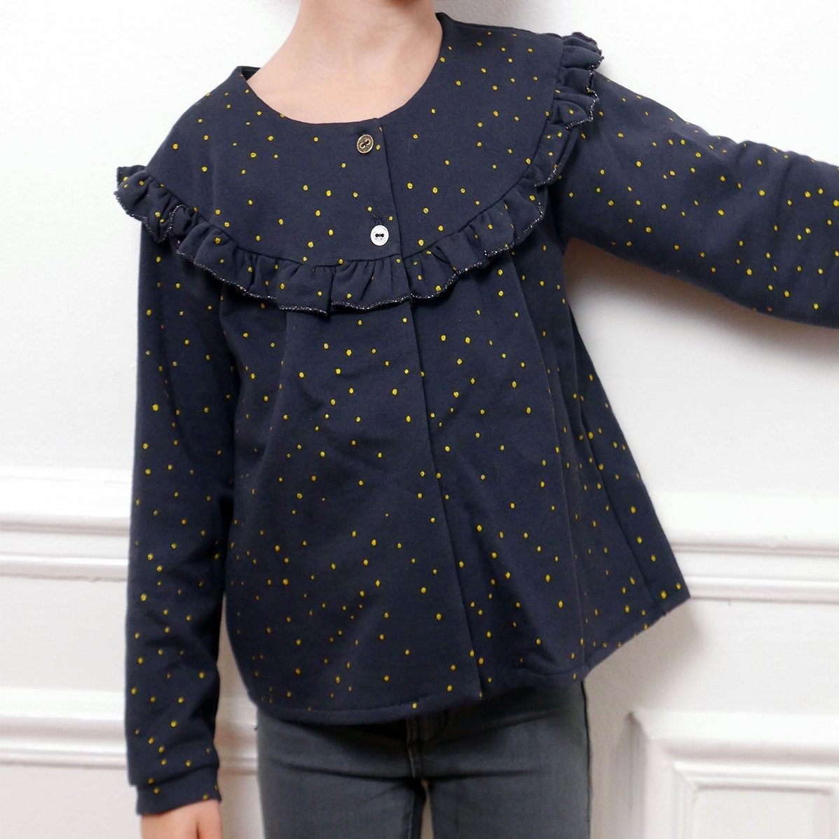 Ikatee - IRMA Adult Cardigan & light vest - Woman 34/46 - Paper Sewing Pattern