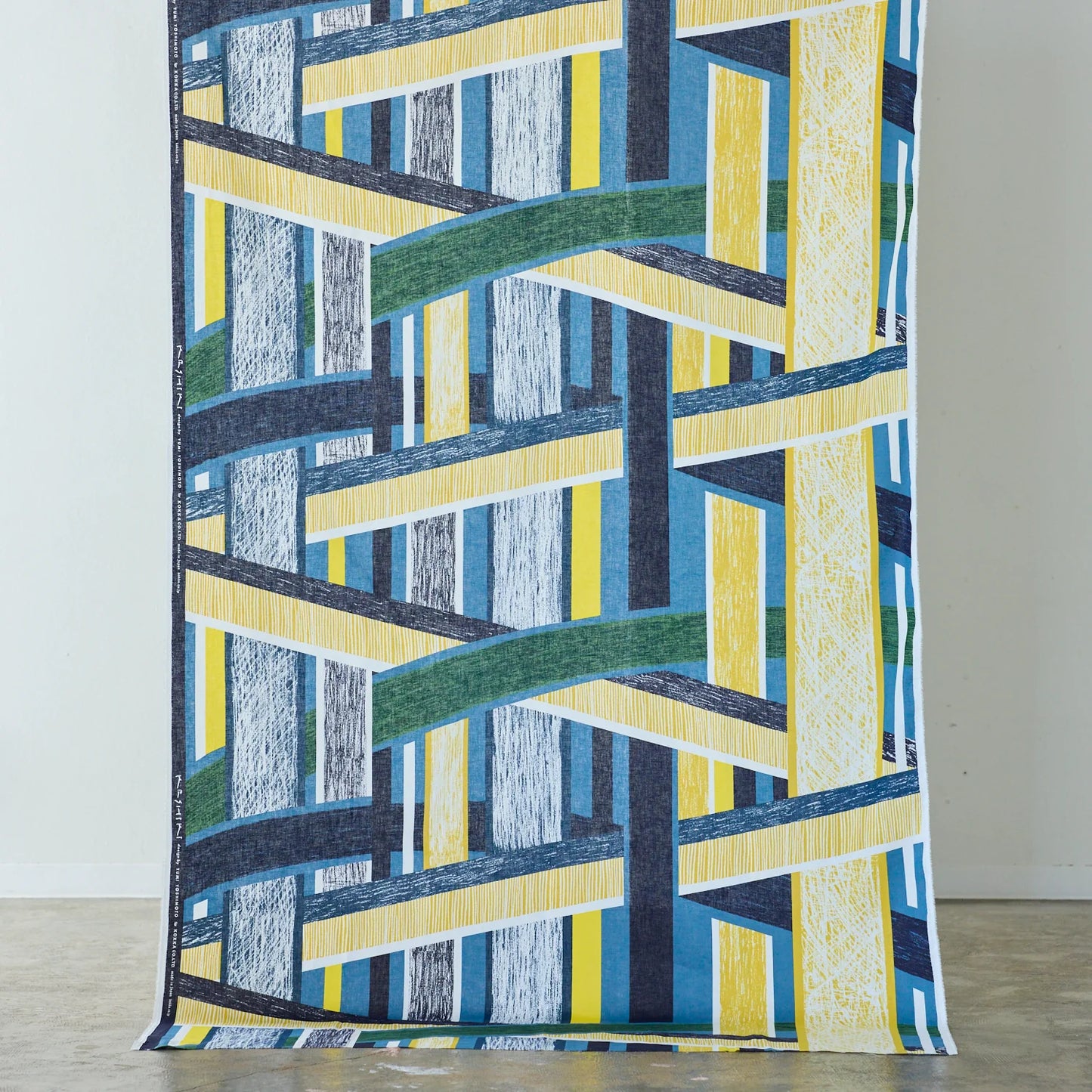 Keshiki - Highway - 1C - Cotton Linen Sheeting