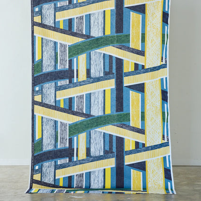 Keshiki - Highway - 1C - Cotton Linen Sheeting
