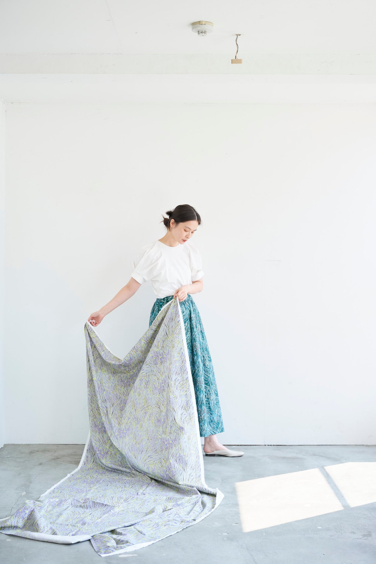 Keshiki - Harappa - 1B - Cotton Linen Sheeting Fabric