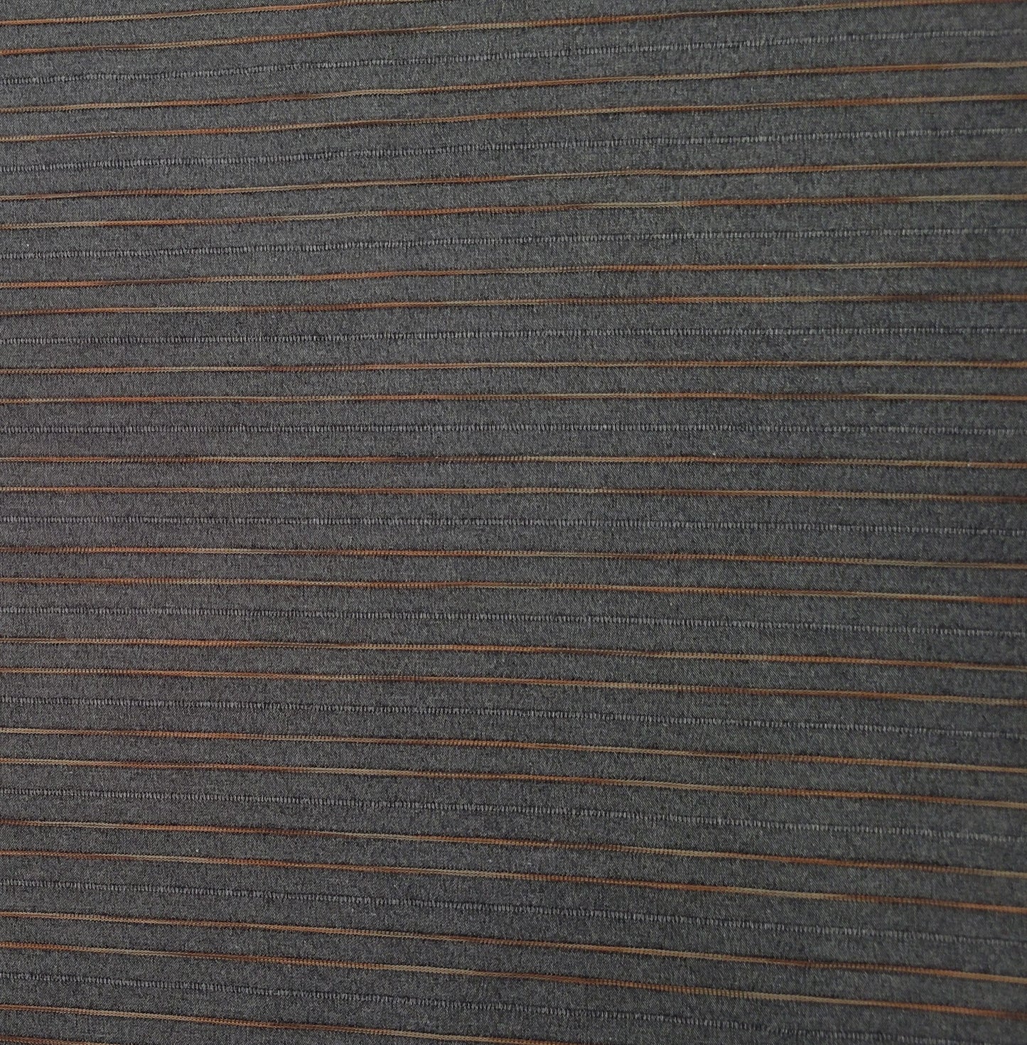 Yarn Dyed Cotton Blend Stretch Twill - Charcoal Stripe - Film Studio Deadstock