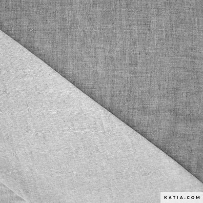 Graphite - Mousseline Chambray