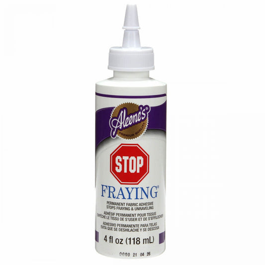 Aleene's Stop Fraying Glue 4oz - Fray Stop