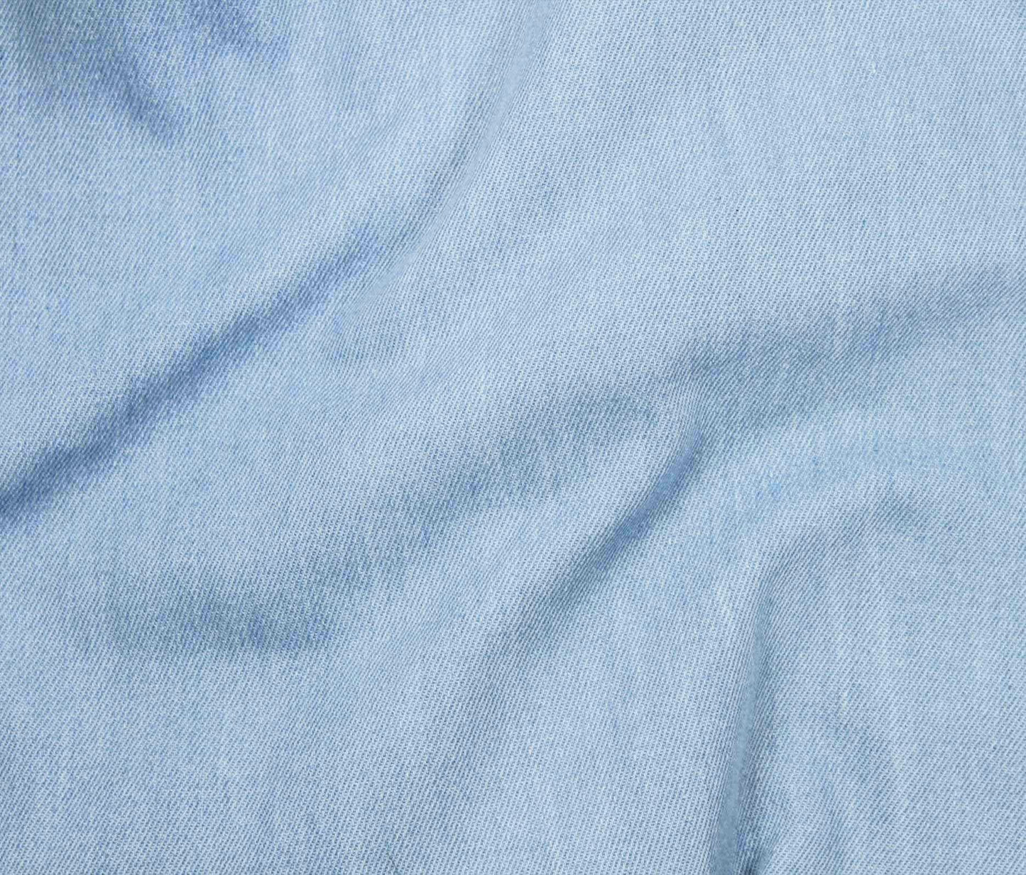 10oz Cotton Denim - Bleached Indigo