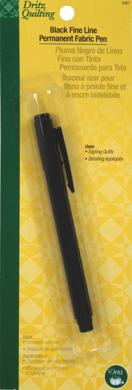 Fine Line Permanent Fabric Pen