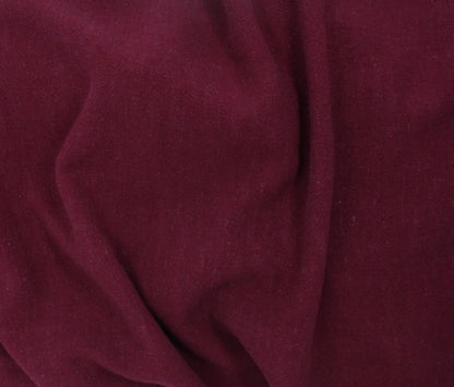 Silky Linen Viscose Noil - Wine