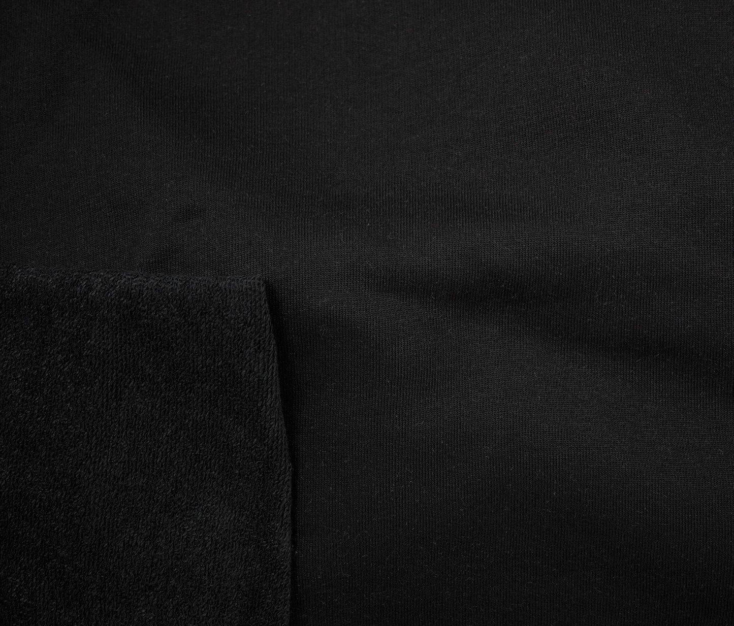 Heavy TENCEL™ Lyocell Organic Cotton French Terry - Black