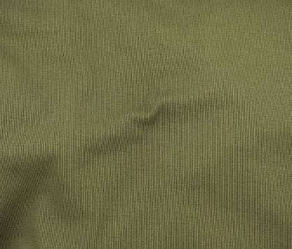 Recycled Cotton Rib Knit  - Seaweed
