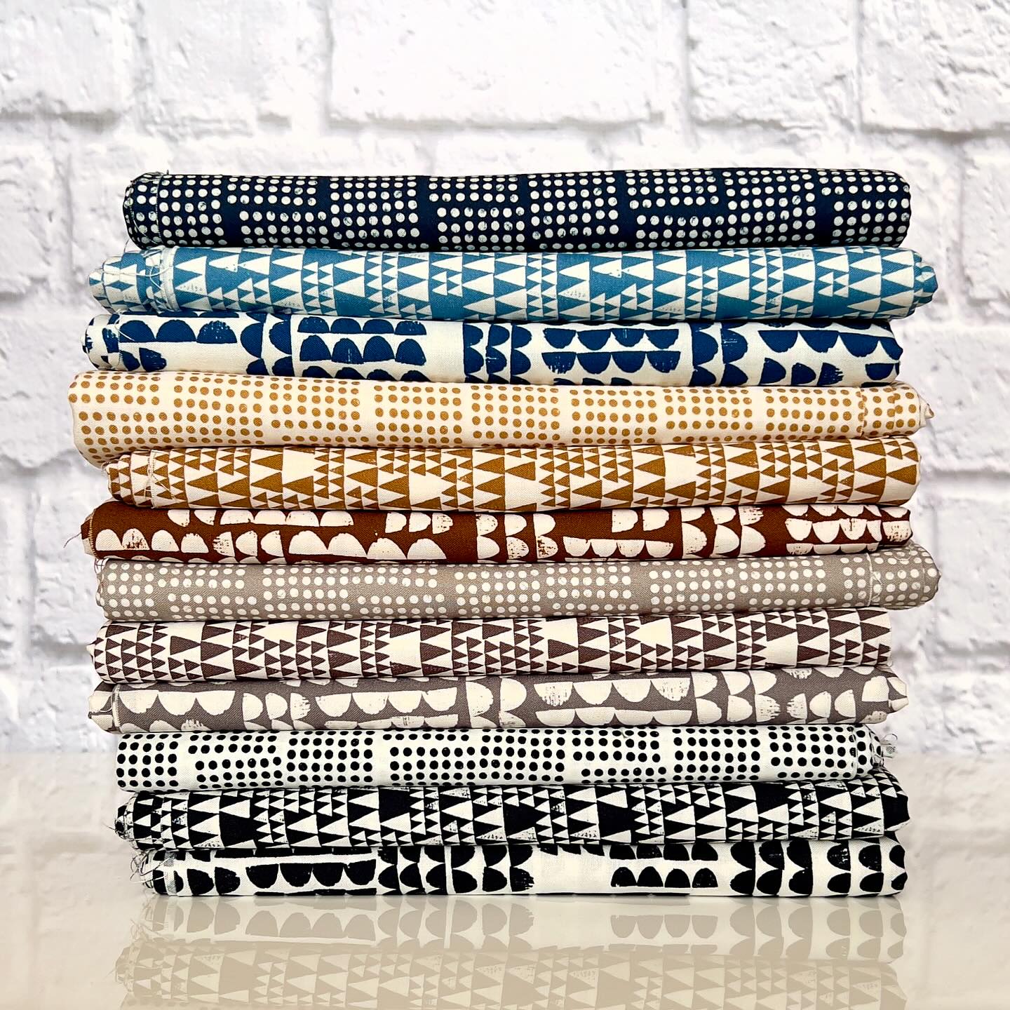 Ridge - Blue - Imprint - GOTS Organic Cotton