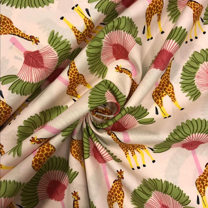 Giraffes - Cotton Poplin