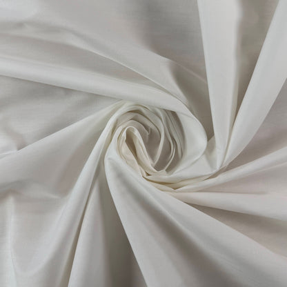 Crisp European Cotton Poplin - White