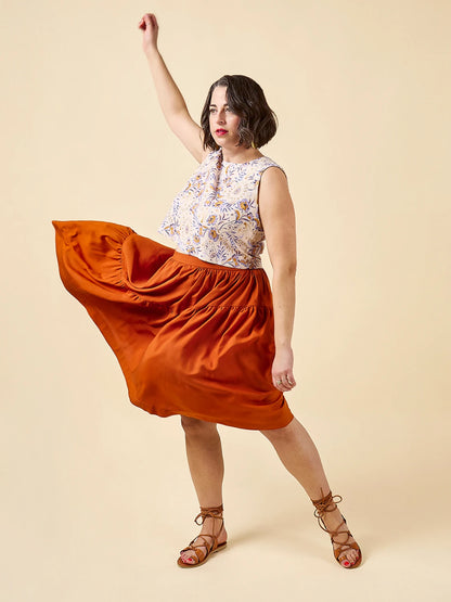 Azure Dress, Top & Skirt - By Closet Core Patterns