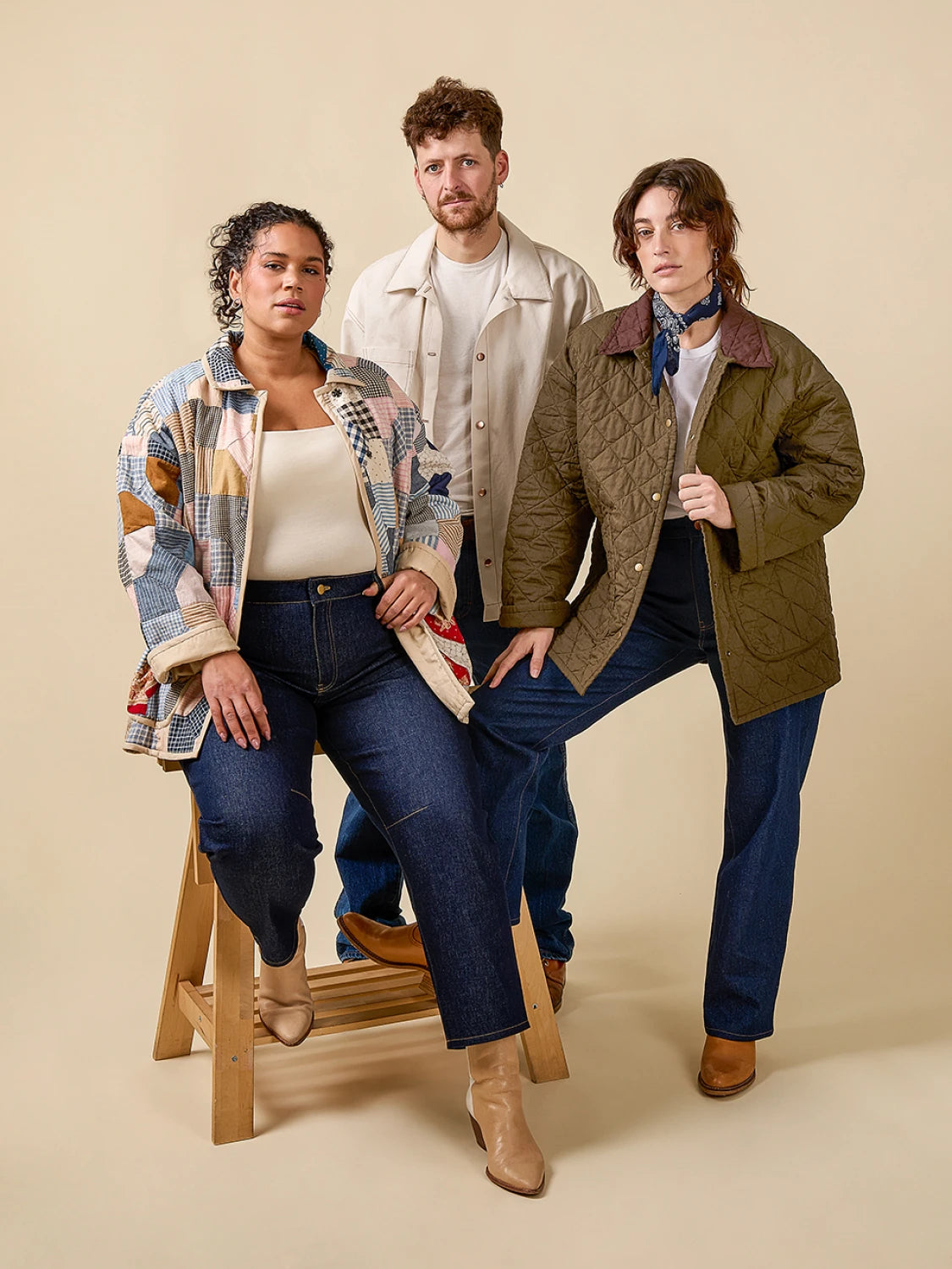Fowler Barn Coat & Quilted Jacket - By Closet Core Patterns