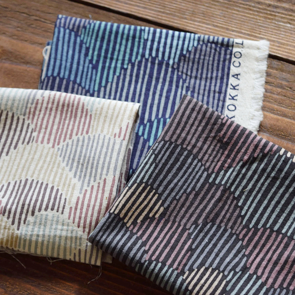 Pathway by Bookhou - Scallops - 3A - Cotton Linen Fabric
