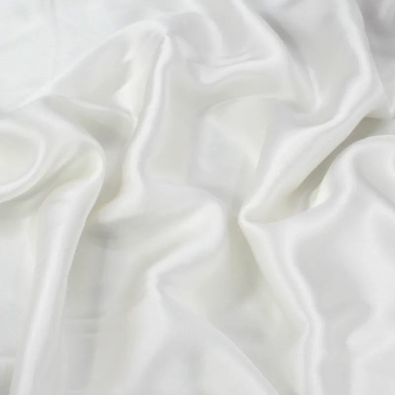 Mulberry Silk Charmeuse - Ivory - 19mm