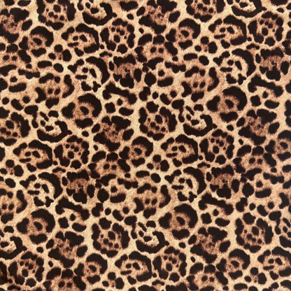 Modal Jersey Knit - Leopard Print