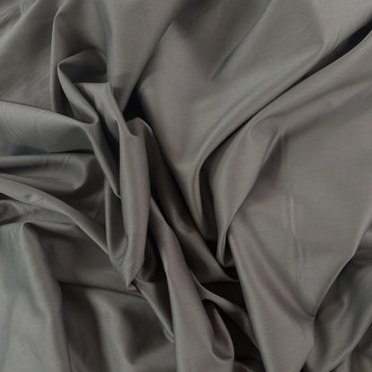 Organic Cotton Sateen - Grey