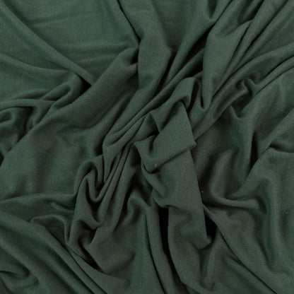 Bamboo Cotton 1x1 Rib Knit - Pine