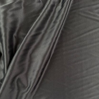 Wool Acetate Crepe Soiree - Black - Film Studio Deadstock