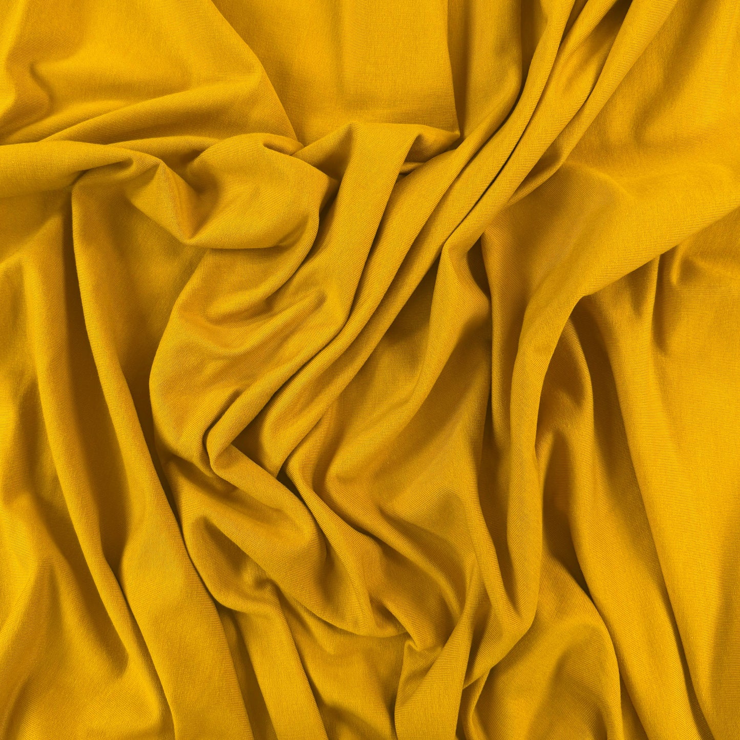 Bamboo Cotton French Terry - Mustard