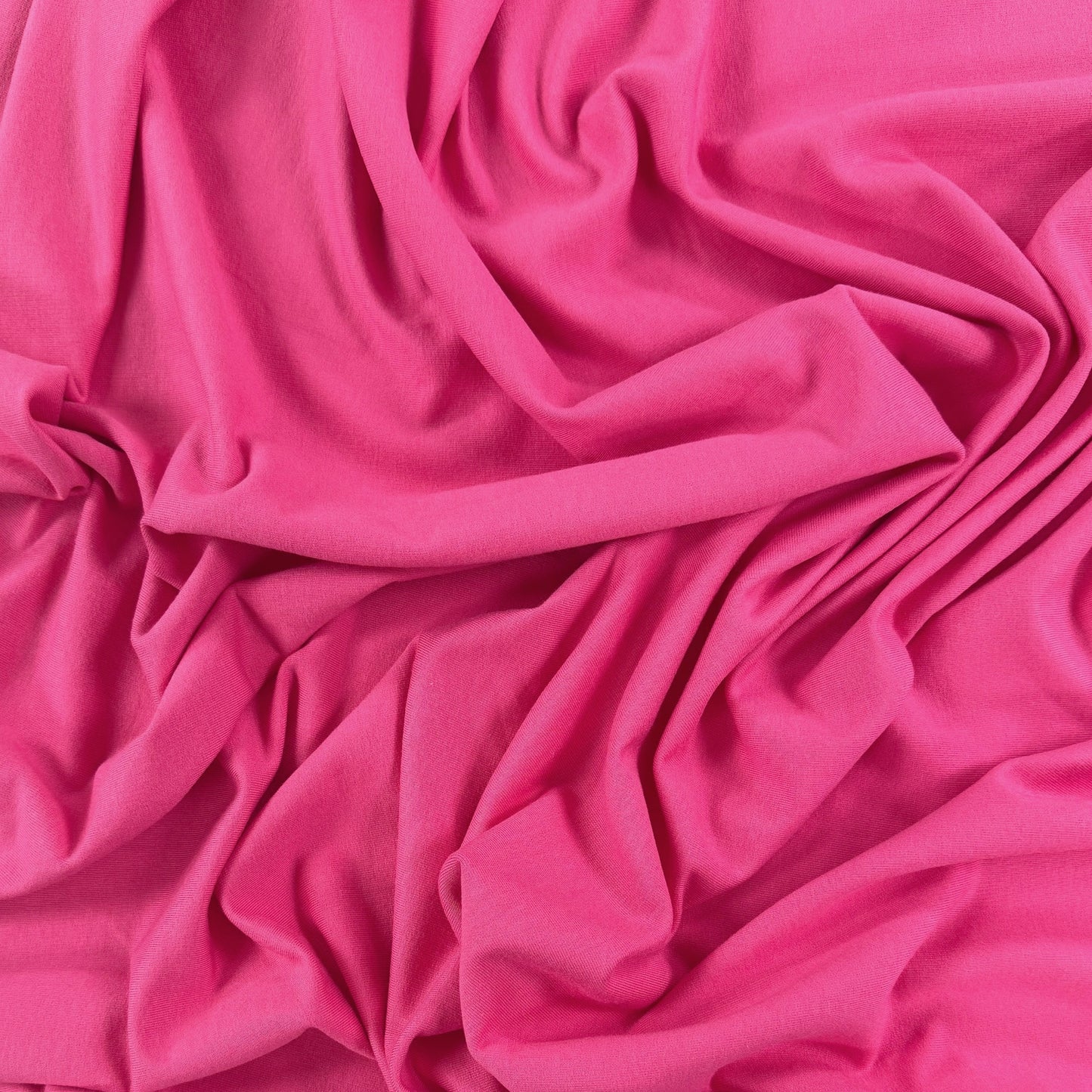 Bamboo Cotton French Terry - Fandango Pink