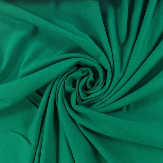 Bamboo Cotton Sweatshirt Fleece - Holly Green