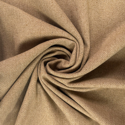 12" Remnant - Heavy Wool Twill - Beige - Film Studio Deadstock