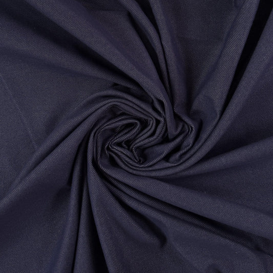 Organic Cotton Denim Knit - Dark Indigo