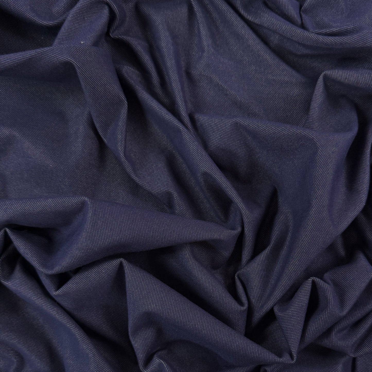Organic Cotton Denim Knit - Dark Indigo