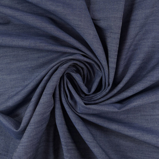 4.5oz Organic Cotton Slub Denim - Indigo