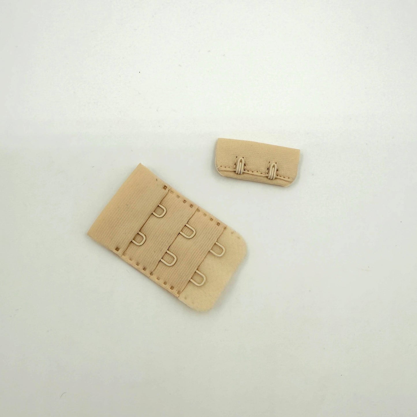 Hook and Eye Bra Closure - Beige - 3 x 2 (32mm)