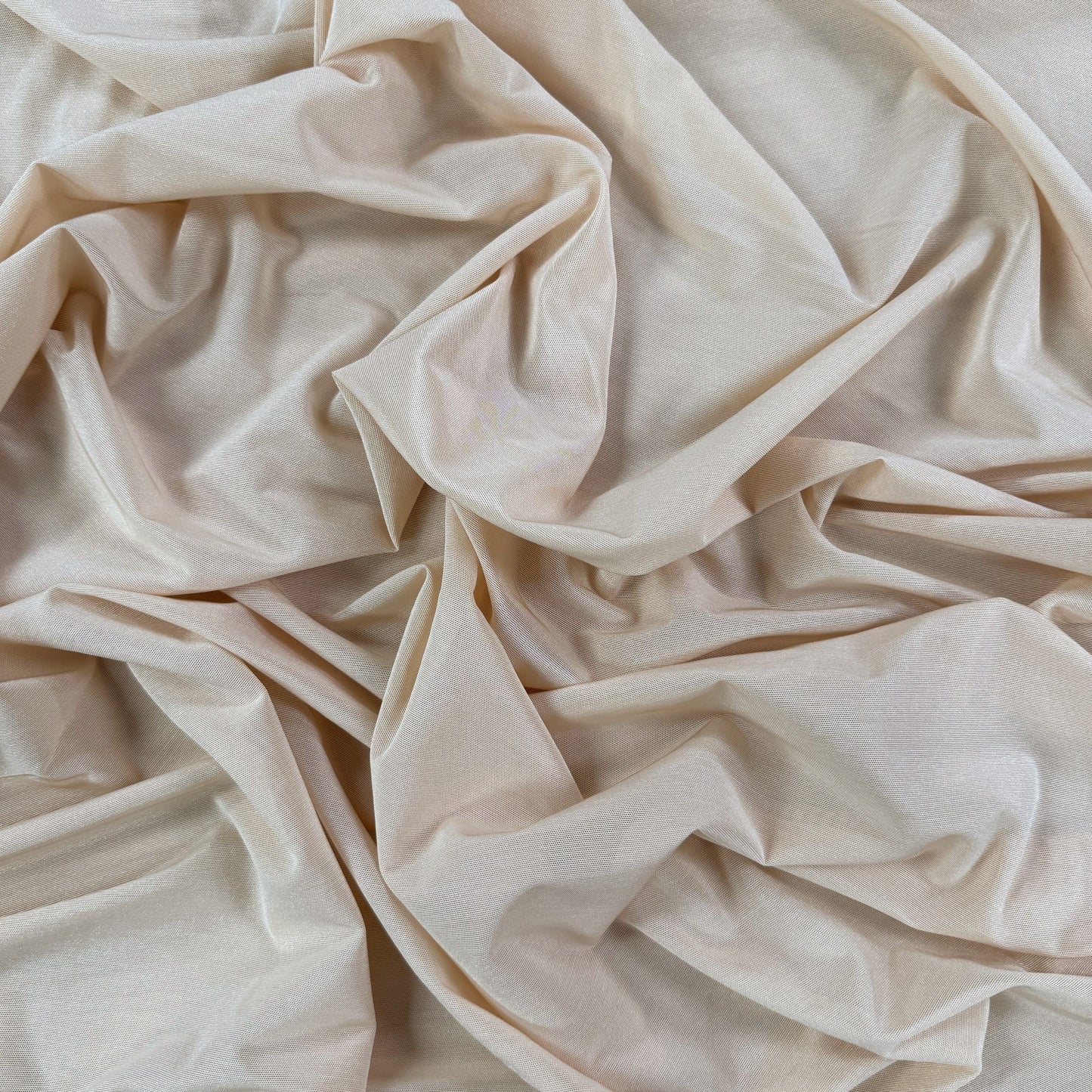 Nylon Spandex Powernet - Beige