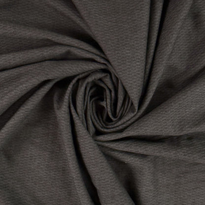 Wool Micro-Herringbone - Dark Grey /Off Black - Film Studio Deadstock