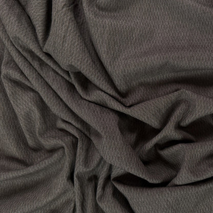 Wool Micro-Herringbone - Dark Grey /Off Black - Film Studio Deadstock