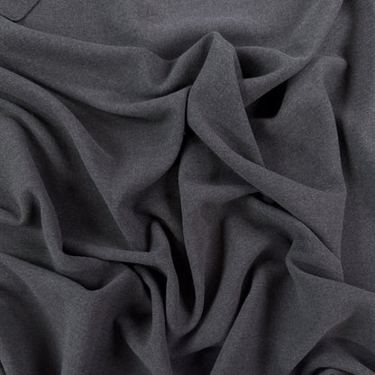 Acrylic Crepe - Charcoal - Film Studio Deadstock