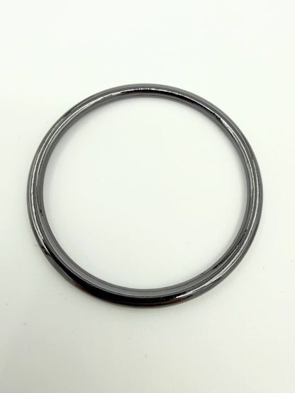 Metal Round Rings - 44mm - 3 Colour Options
