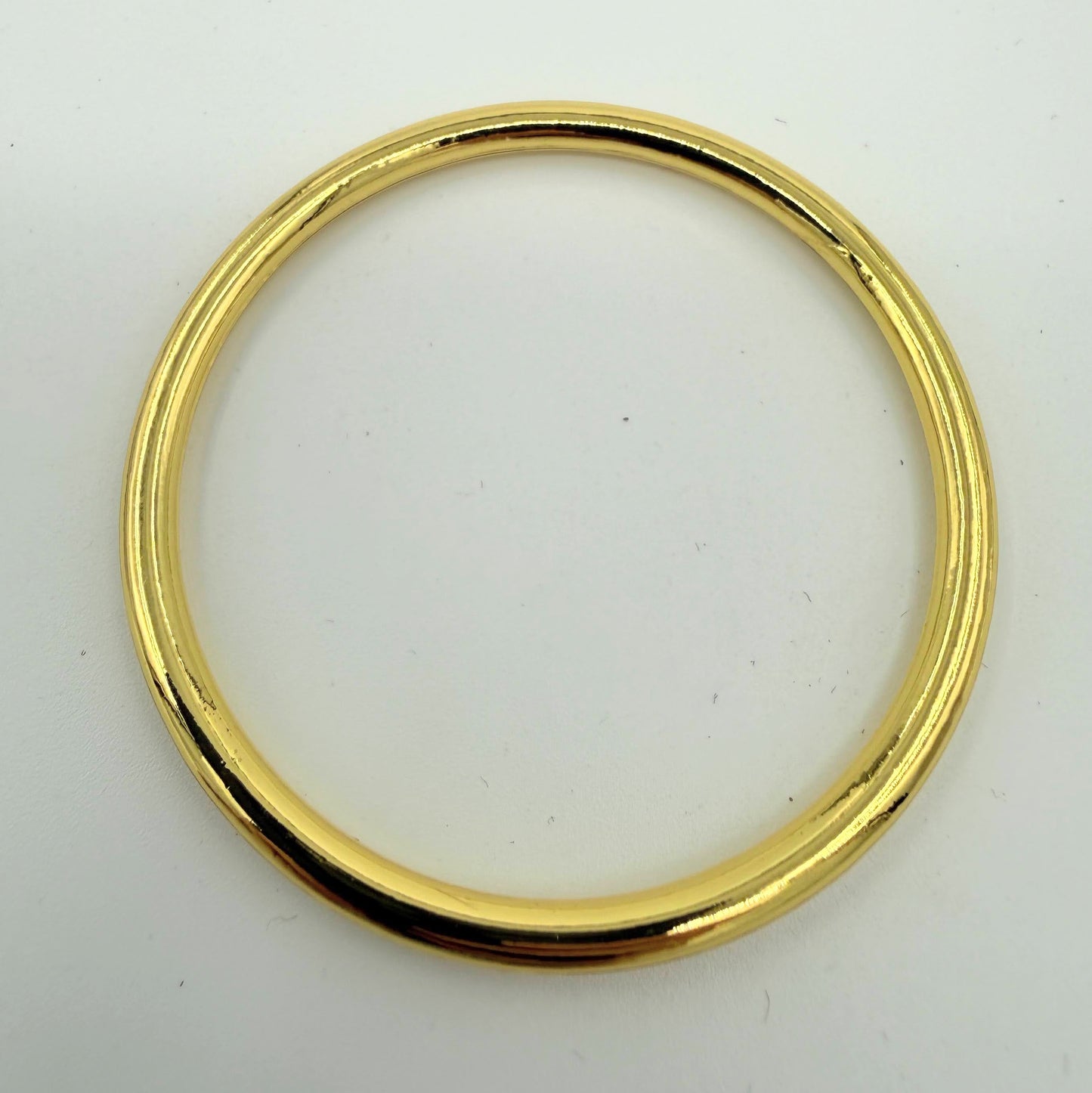 Metal Round Rings - 44mm - 3 Colour Options