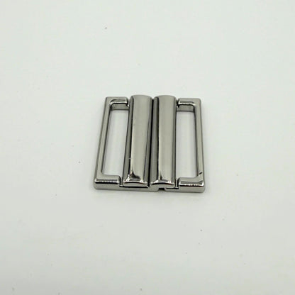 Metal Alloy Bra / Swimsuit Closure / Clasp - 20mm - 4 Colour Options