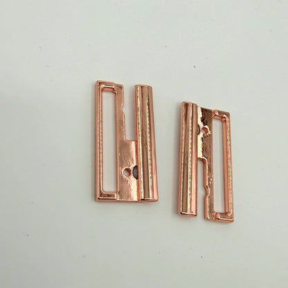 Metal Alloy Bra / Swimsuit Closure / Clasp - 30mm - 4 Colour Option