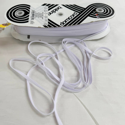 6mm  Double Fold Bias Tape (1/4") - White