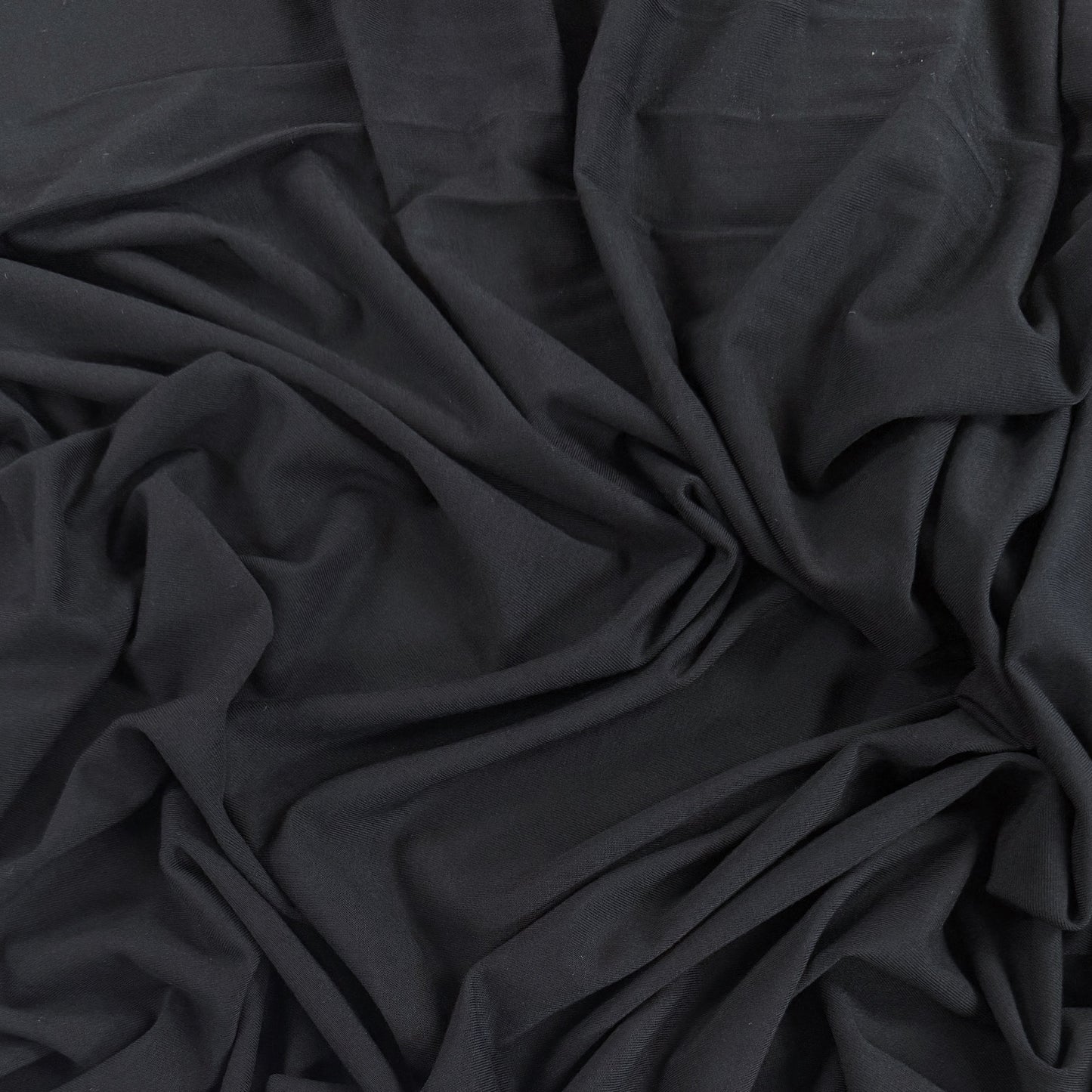 Bamboo Jersey Knit - Black