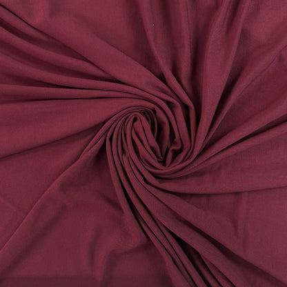 Bamboo Jersey Knit - Burgundy