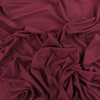 Bamboo Jersey Knit - Burgundy