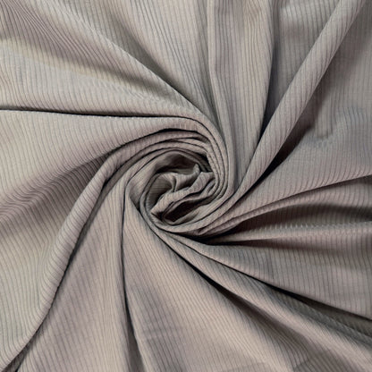 Bamboo Rib Knit - Taupe