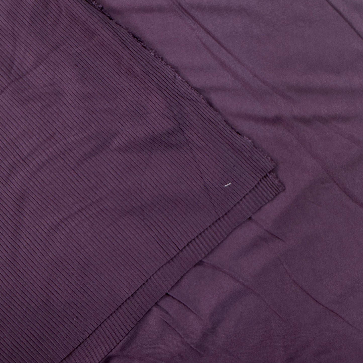 Bamboo Rib Knit - Prune