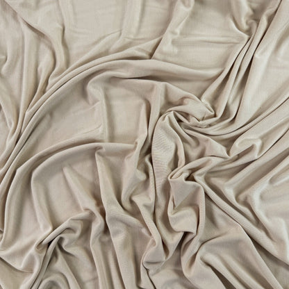 Bamboo Jersey Knit - Linen/Beige
