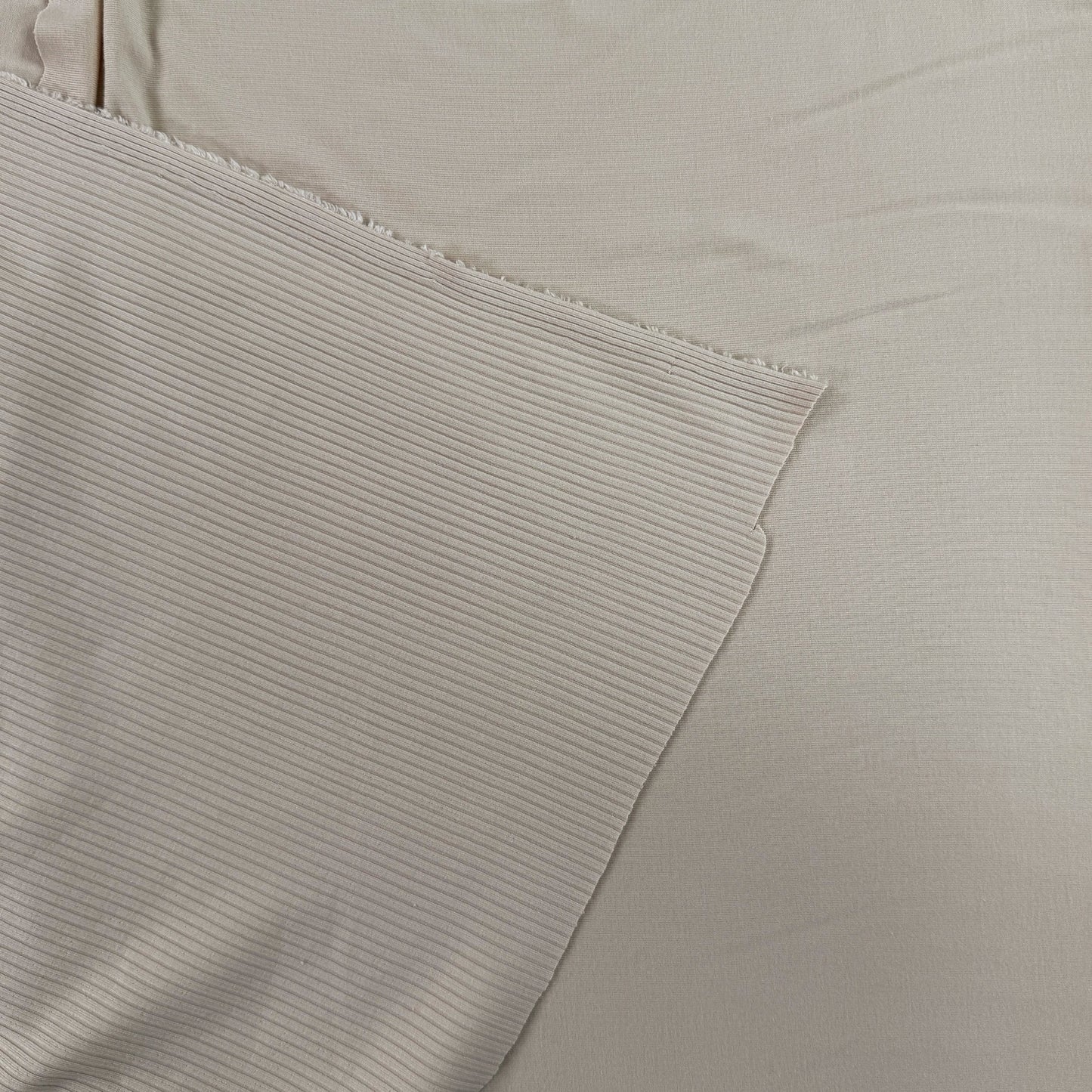 Bamboo Rib Knit - Linen/Beige